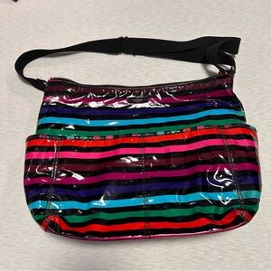 Kate‎ Spade Diaper Bag With Changing Pad Colorful Pockets Shoulder Strap Large